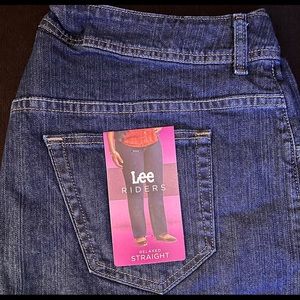 Lee Rider woman's jeans, relaxed straight leg, 18 (W) M